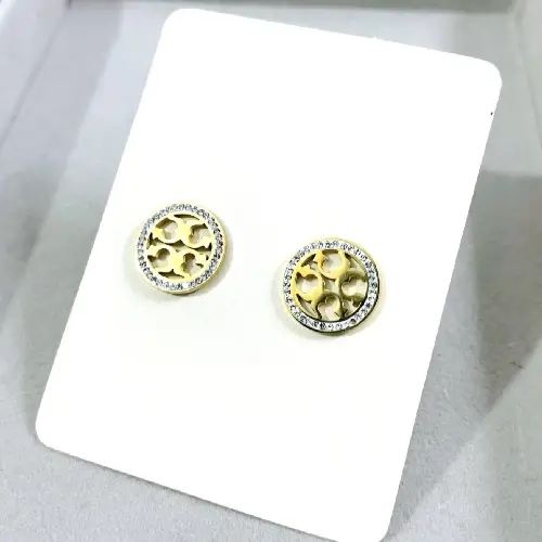 Stainless steel torry burch style stud